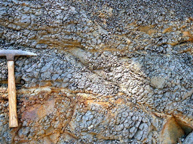 図：泥岩のスレーキング