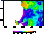 Gravity Map (Bouguer Anomalies) (Ground Density: 2.30 g/cm3)