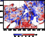 Gravity Map (Residual Bouguer anomalies) (Ground Density: 2.00 g/cm3)
