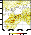 Gravity Map (Horizontal gradients) (Ground Density: 2.00 g/cm3)