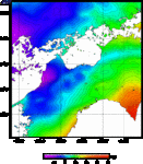 Gravity Map (Upward continuation 2km) (Ground Density: 2.67 g/cm3)