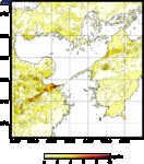Gravity Map (Horizontal gradients) (Ground Density: 2.67 g/cm3)